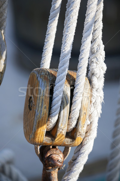 Sailing block Stock photo © elenaphoto