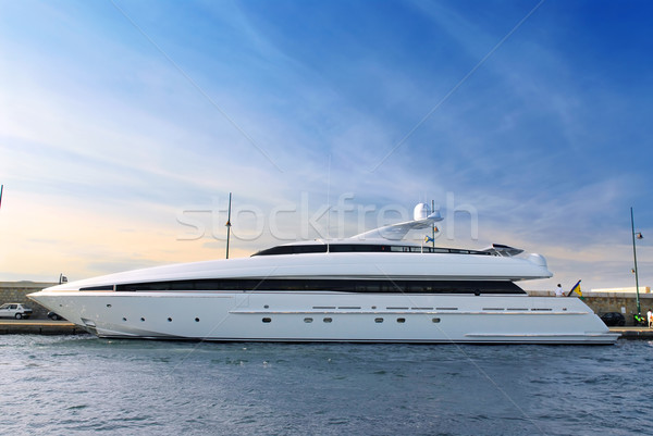 Luxury yacht Stock photo © elenaphoto