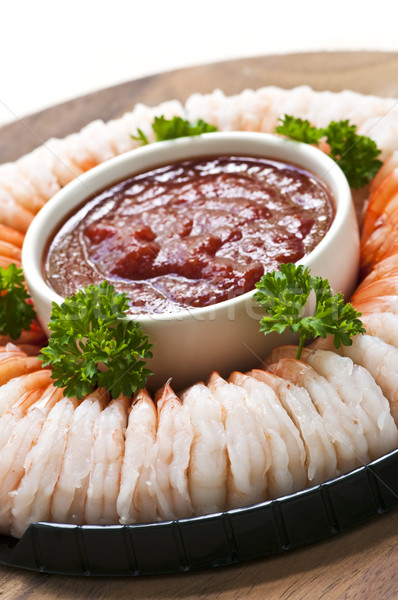 Shrimp ring Stock photo © elenaphoto