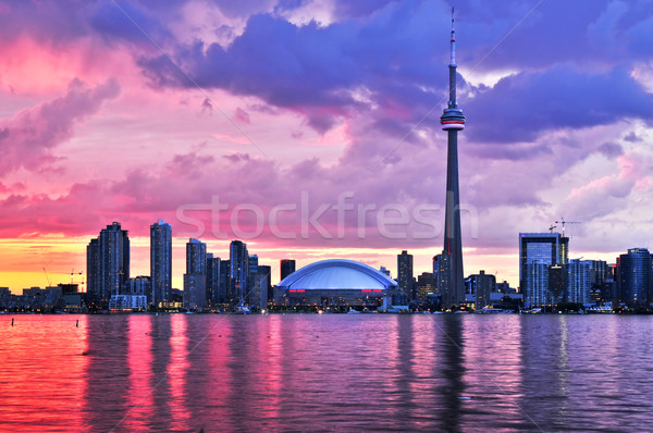 Imagine de stoc: Toronto · orizont · scenic · vedere · oraş