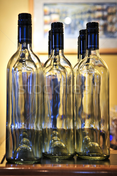 Wine bottles Stock photo © elenaphoto
