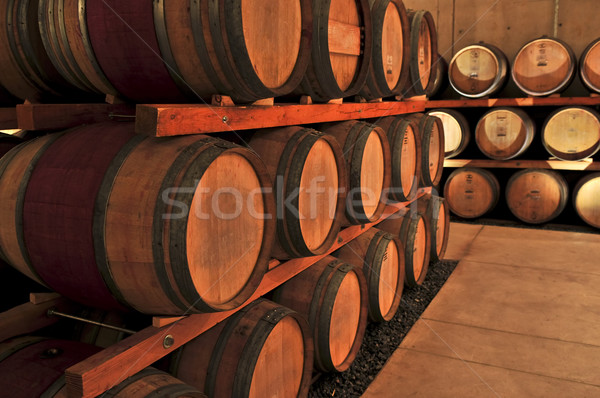 Wine barrels Stock photo © elenaphoto