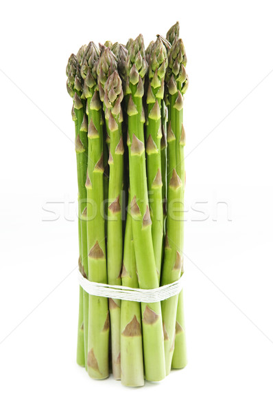 Espargos fresco verde orgânico saúde Foto stock © elenaphoto