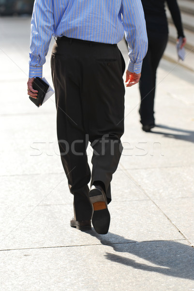 Business people walking Stock photo © elenaphoto