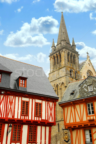 Medieval Vannes, France Stock photo © elenaphoto