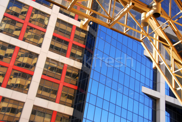 Modern office buildings Stock photo © elenaphoto