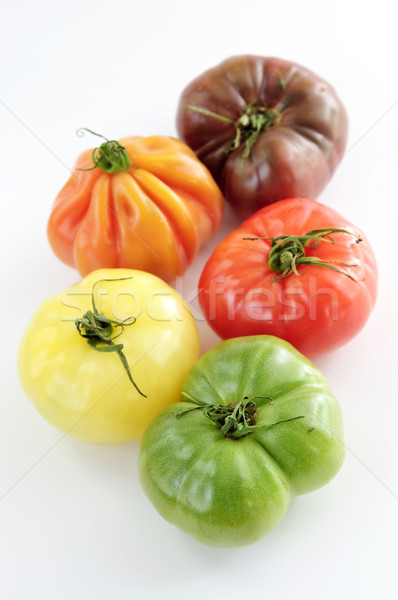 Heirloom tomatoes Stock photo © elenaphoto