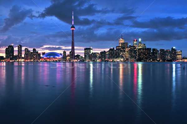 Toronto skyline Stock photo © elenaphoto