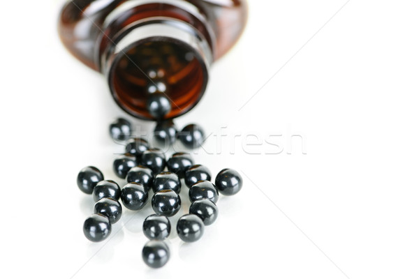Chinês patente medicina pílulas tradicional Foto stock © elenaphoto