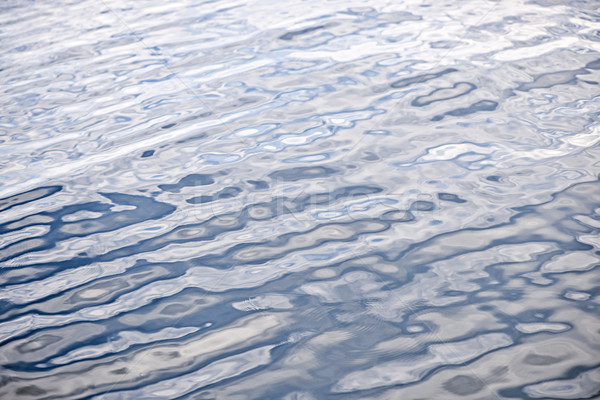 Blau Wasseroberfläche abstrakten Wasser Natur Meer Stock foto © elenaphoto