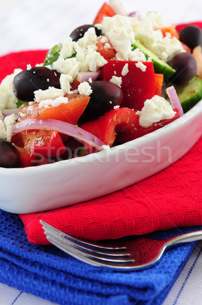 Stock photo: Greek salad