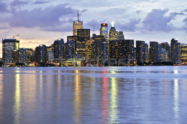 Toronto skyline Stock photo © elenaphoto