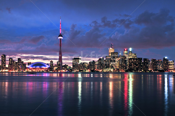 Toronto skyline Stock photo © elenaphoto