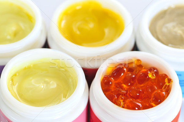 Skin care creams Stock photo © elenaphoto