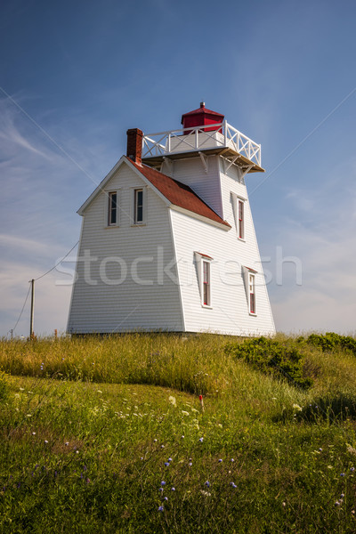 North Rustico Lighthouse Stock photo © elenaphoto
