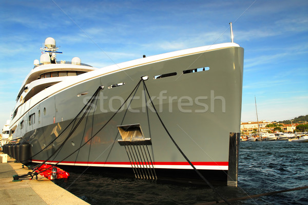 Luxury yacht Stock photo © elenaphoto
