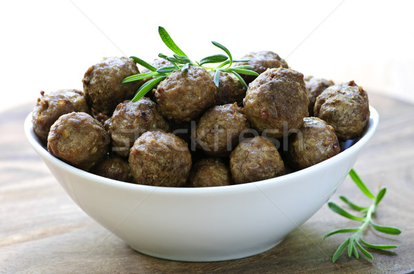 Meatballs Stock photo © elenaphoto