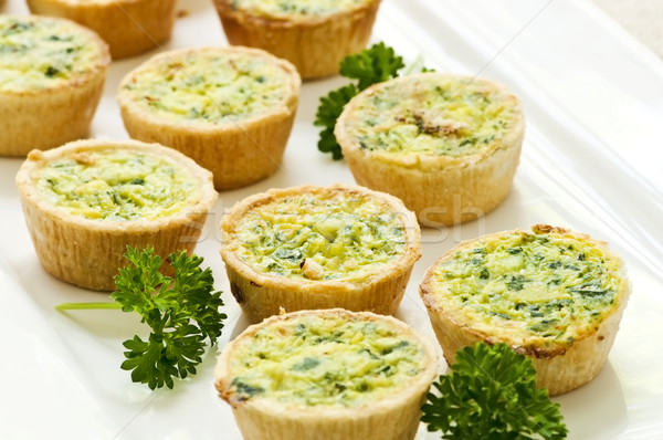 Mini quiches Stock photo © elenaphoto