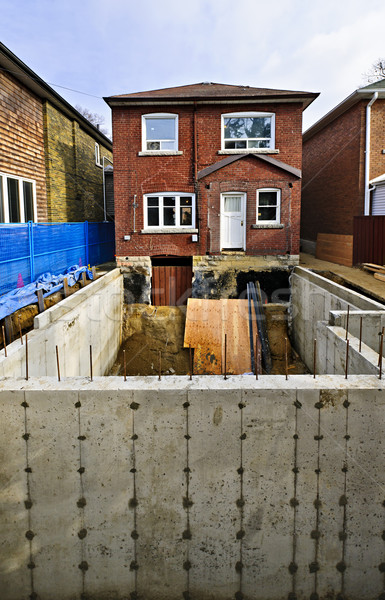Building addition to home Stock photo © elenaphoto