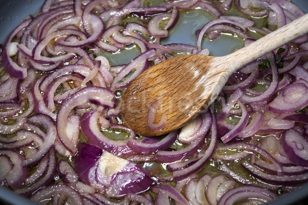 Sauteed onions Stock photo © elenaphoto