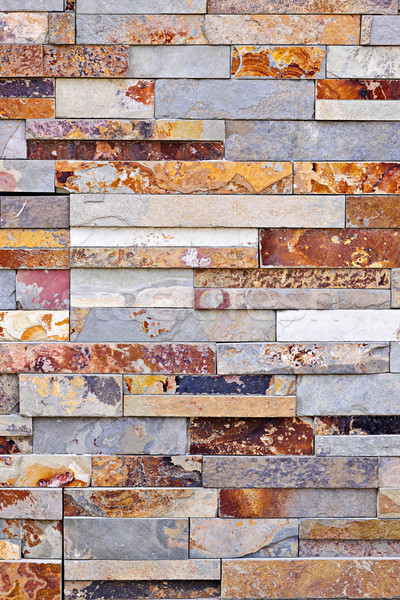 Stone veneer background Stock photo © elenaphoto
