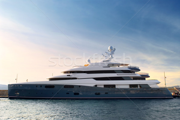 Luxury yacht Stock photo © elenaphoto