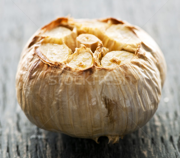 Roasted garlic bulb Stock photo © elenaphoto