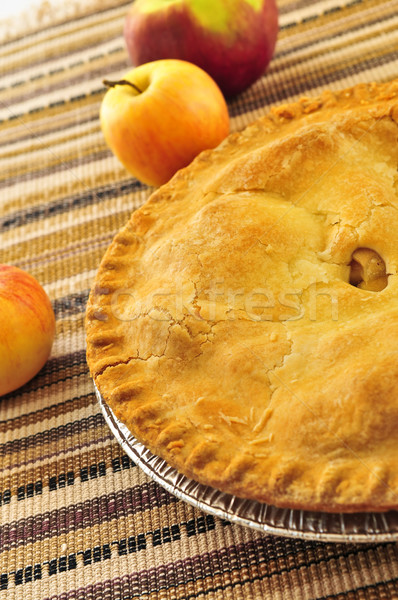 Apple pie Stock photo © elenaphoto