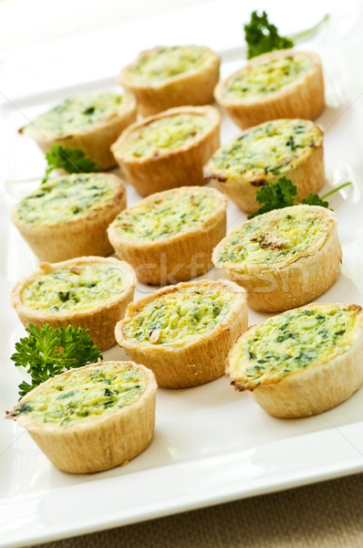 Mini quiches Stock photo © elenaphoto