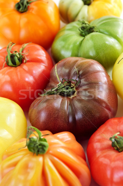 Heirloom tomatoes Stock photo © elenaphoto