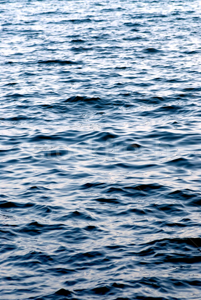 Blau Wasseroberfläche Wasser Licht Hintergrund Ozean Stock foto © elenaphoto
