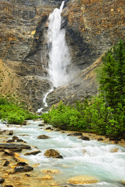 Takakkaw Falls waterfall in Yoho National Park, Canada Stock photo © elenaphoto
