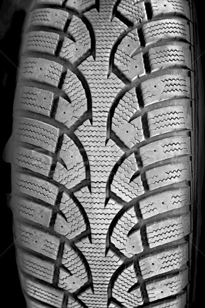 Tire tread closeup Stock photo © elenaphoto