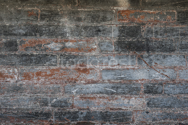 Antique brick wall Stock photo © elenaphoto