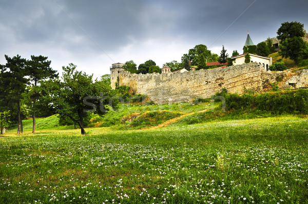 Kalemegdan fortress in Belgrade Stock photo © elenaphoto