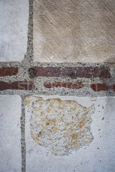 Old wall fragment Stock photo © elenaphoto