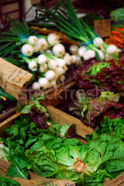 Vegetables on the market Stock photo © elenaphoto