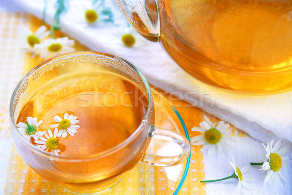 Camomile tea Stock photo © elenaphoto