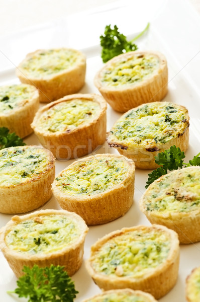 Mini quiches Stock photo © elenaphoto