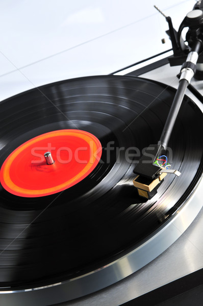 Zdjęcia stock: Rekord · gramofonu · winylu · muzyki · tabeli