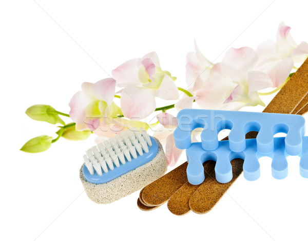 Pedicure accessories and tools Stock photo © elenaphoto