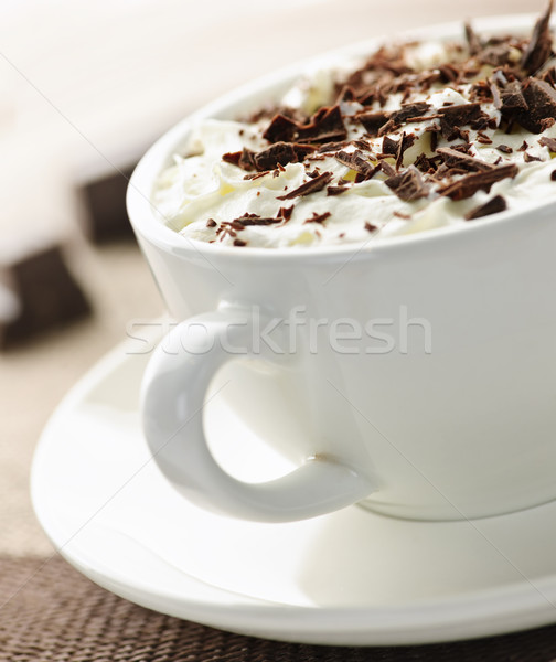 Hot chocolate Stock photo © elenaphoto