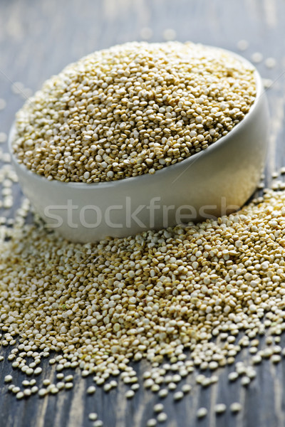 Grain organique bol santé Photo stock © elenaphoto