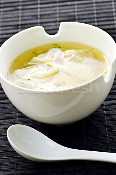 Wonton soup Stock photo © elenaphoto