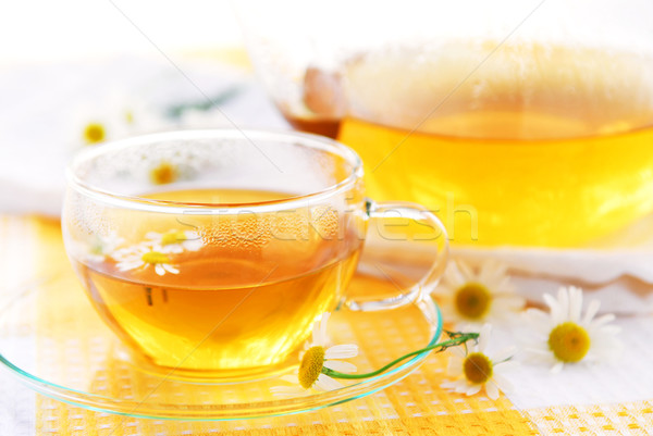 Camomile tea Stock photo © elenaphoto