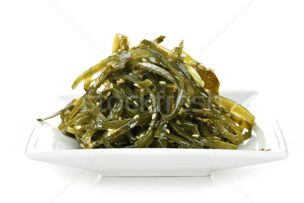 Stock photo: Seaweed salad