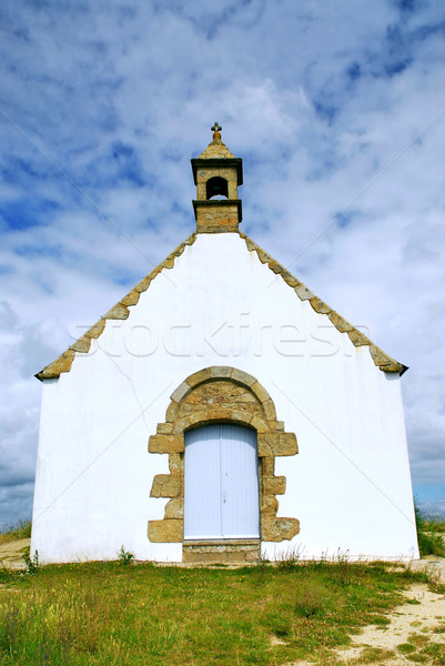 Breton church Stock photo © elenaphoto