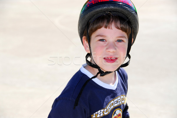 Little boy smile Stock photo © elenaphoto