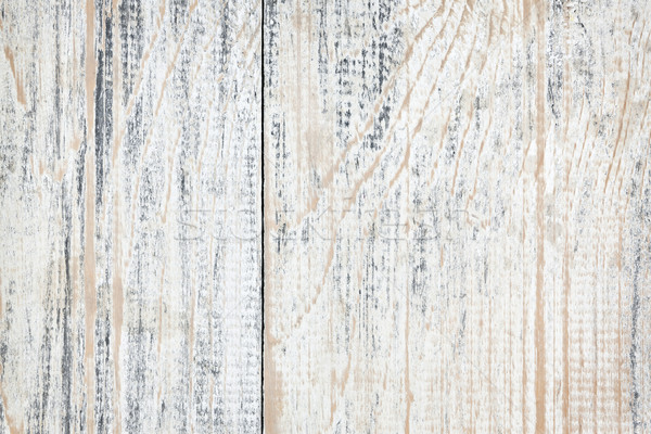 Stock photo: Distressed painted wood background
