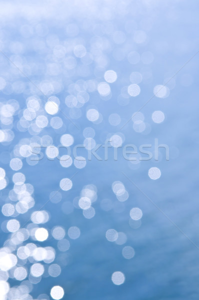 藍色 水 出 集中 背景虛化 太陽 商業照片 © elenaphoto